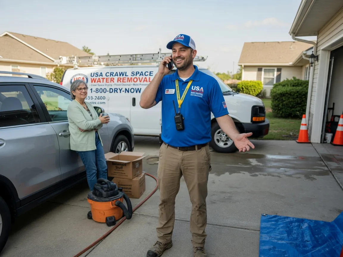 Crawl Space Water Removal Greenway, AR FAQs